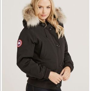 Canada Goose women’s Chilliwack black bomber xxs